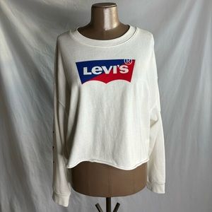 Levi’s White Long Sleeved Top